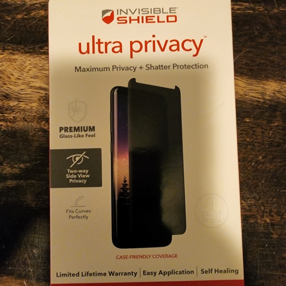 Invisible Shield Ultra Privacy Samsung S9+ Screen Protector
